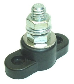 Black Fastronix 3/8 Stud Terminal Covers 